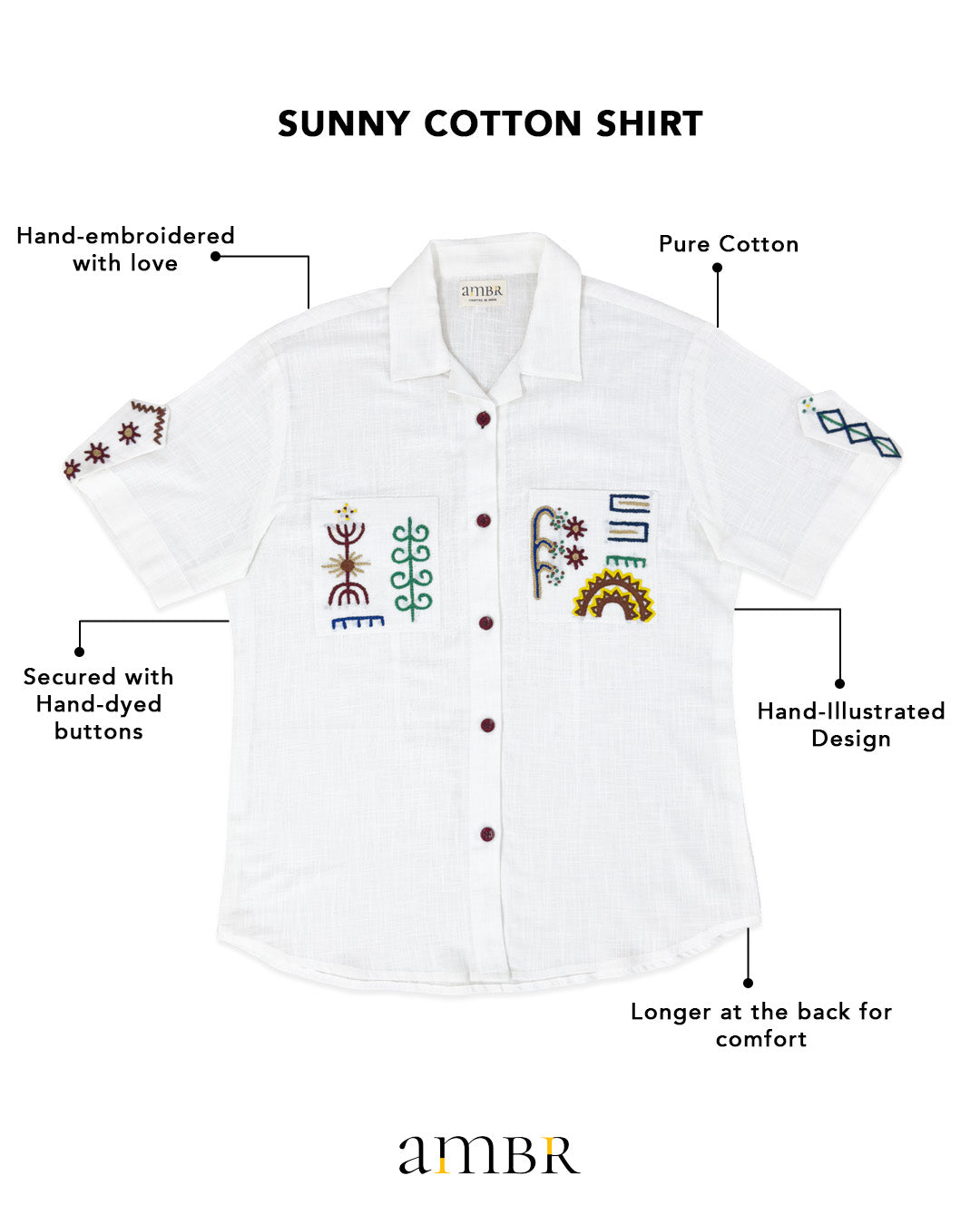 Sunny Cotton Shirt - Unisex
