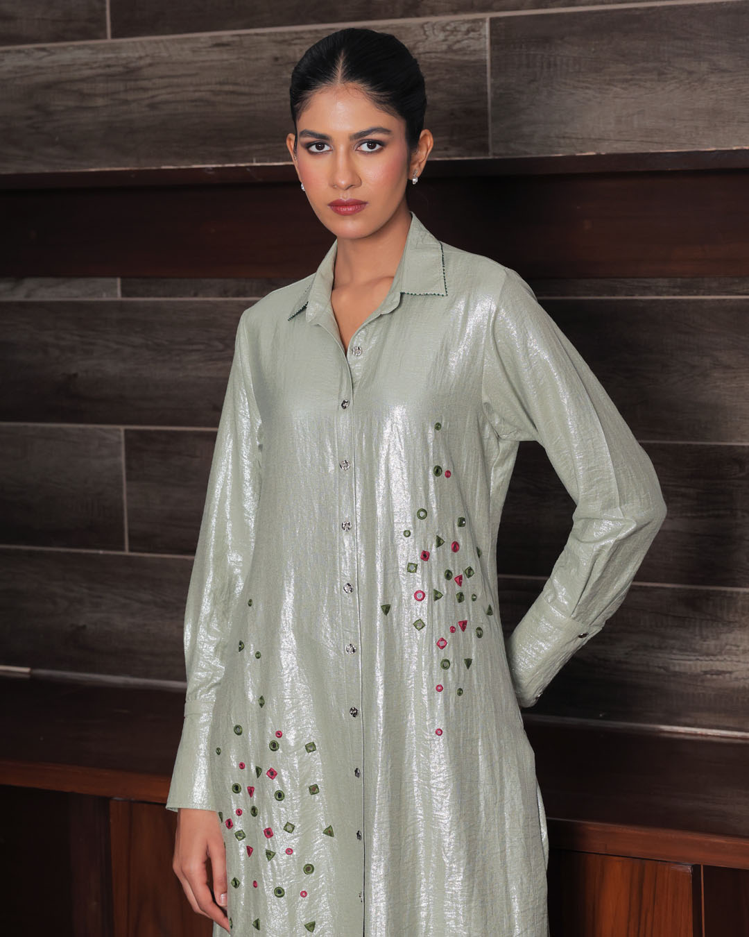 Aavya Shimmer Co-ord Set