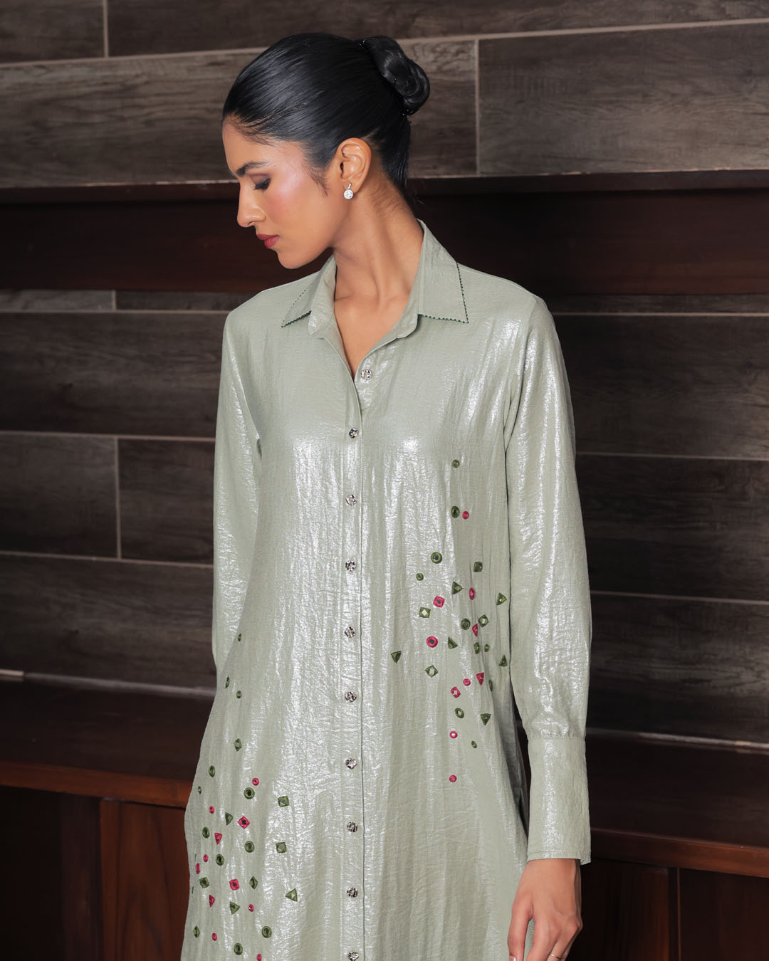 Aavya Shimmer Co-ord Set
