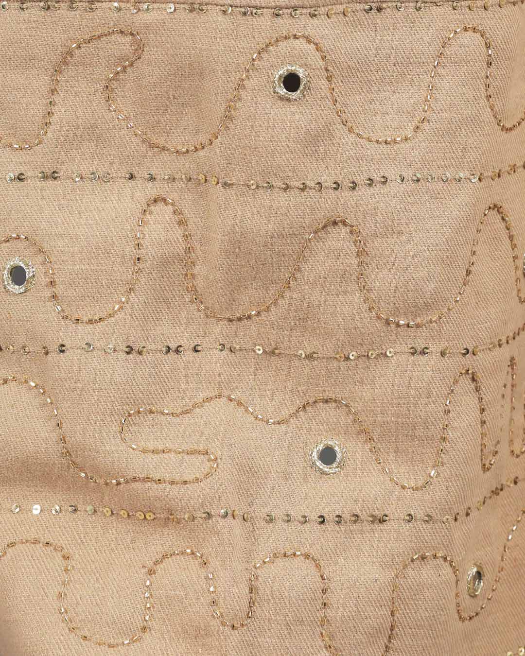 Ahalya Beige Shisha Trousers