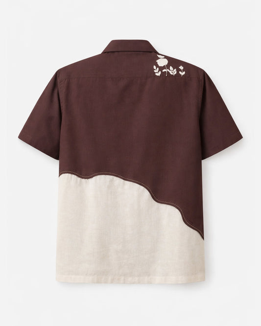 Bagh Chikankari Embroidery Cotton Shirt