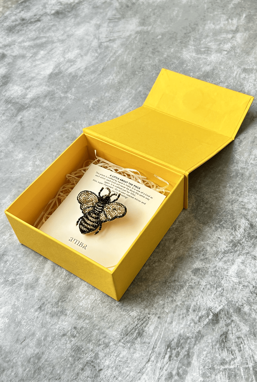 Honeybee Brooch - - #tag1# -