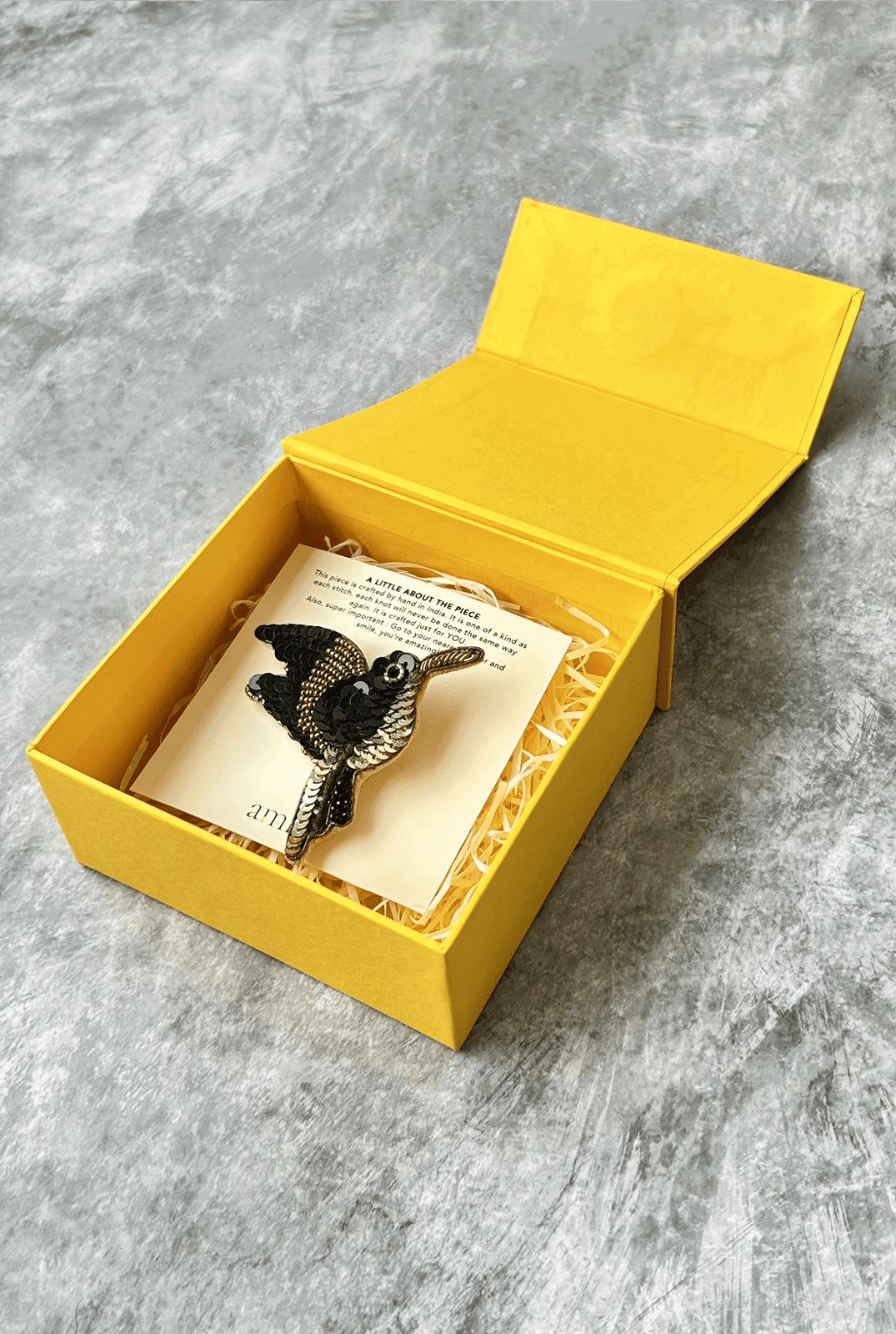 Black Bird Brooch - - #tag1# -