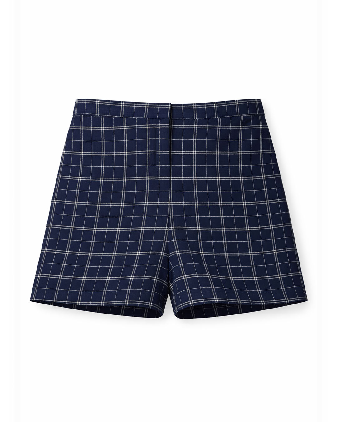 Blue Checks Georgette Set