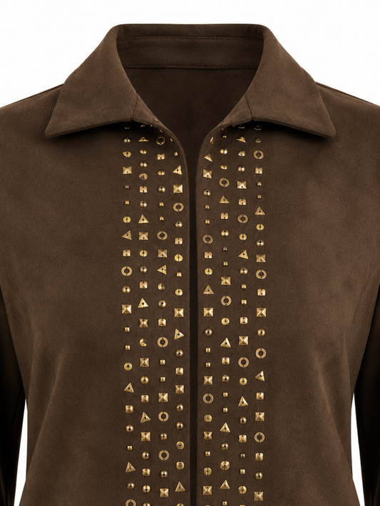 Brown Aari Jacket