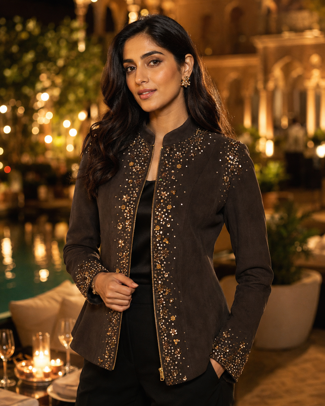 Brown Suede Jacket
