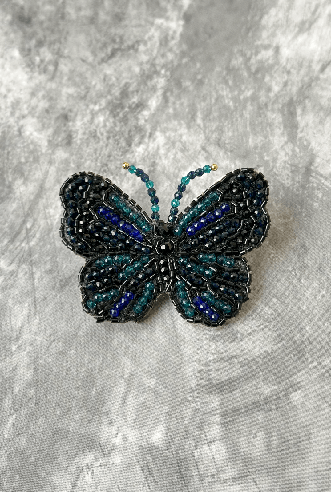 Crystal Butterfly Brooch - AMBR INDIA - #tag1# - #tag2# - #tag3# - #tag4#