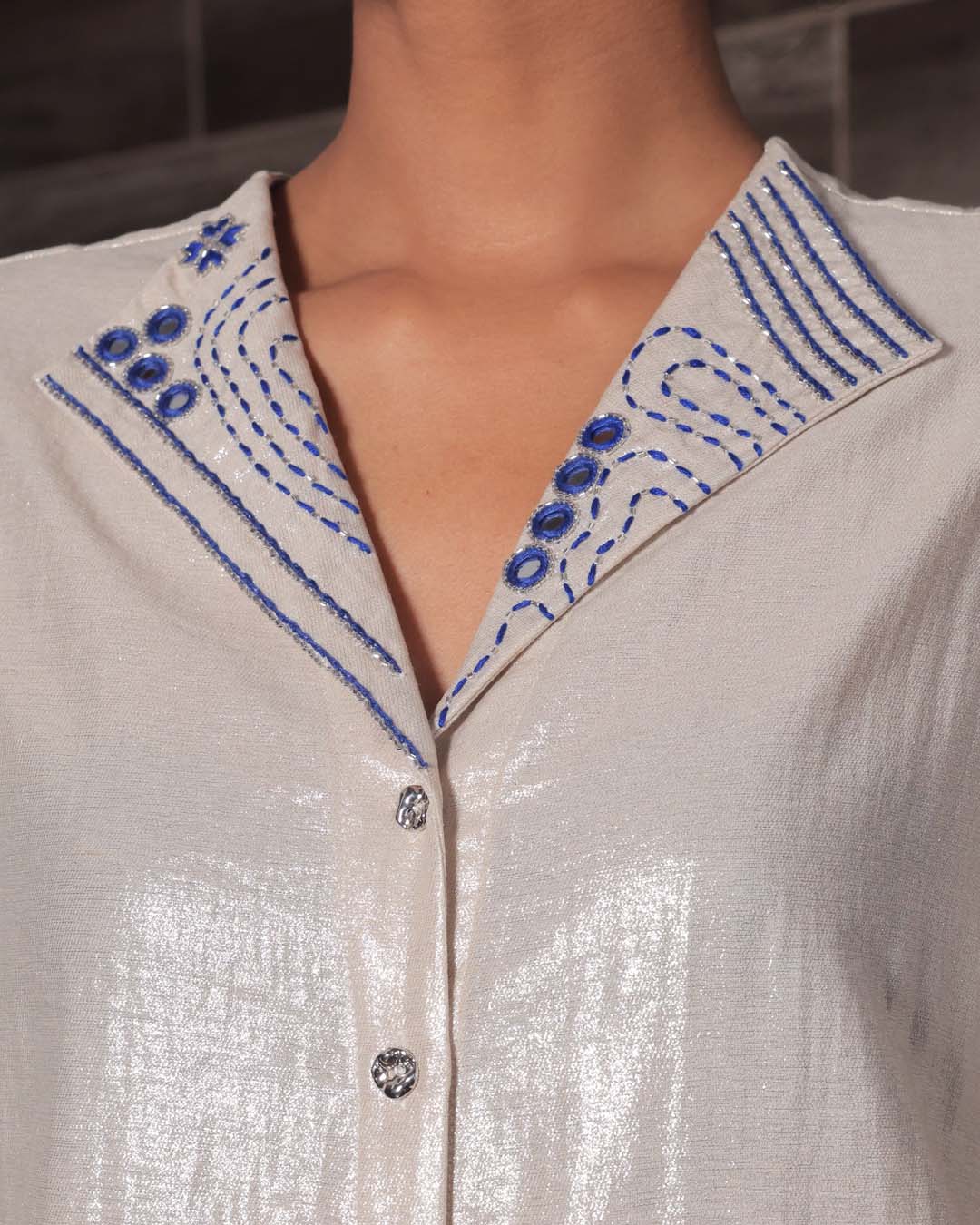 Dilli Shimmer Co-ord Set