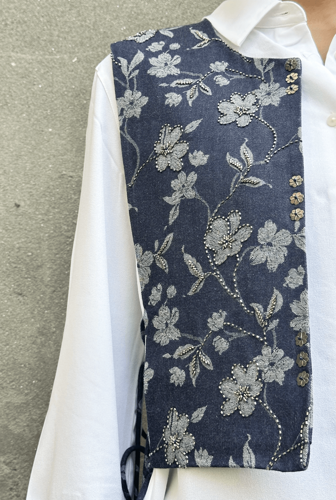 Luna Denim Gilet -  - #tag1# -