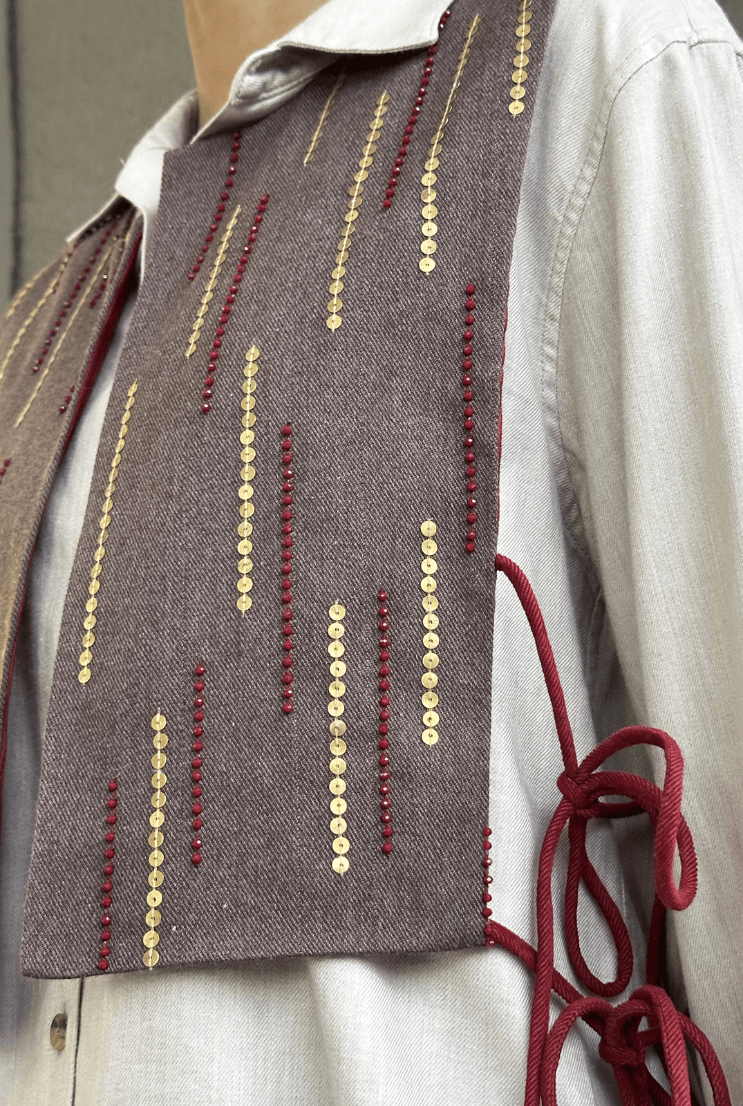 Misty Woollen Gilet - - #tag1# -
