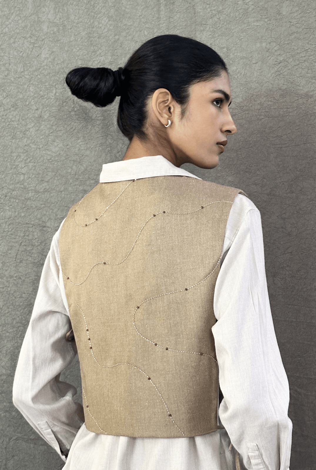 Reverie Woollen Gilet - - #tag1# -