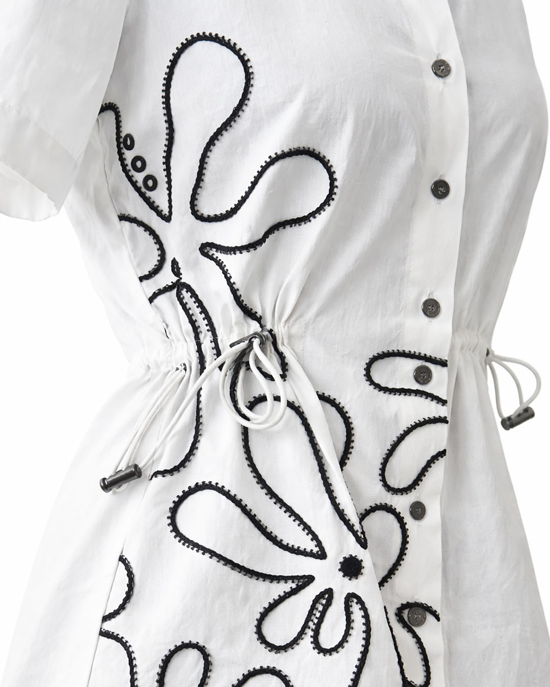 Lila Cotton Shirt โ White