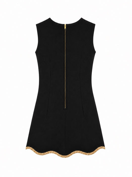 Little Black Kinari Dress