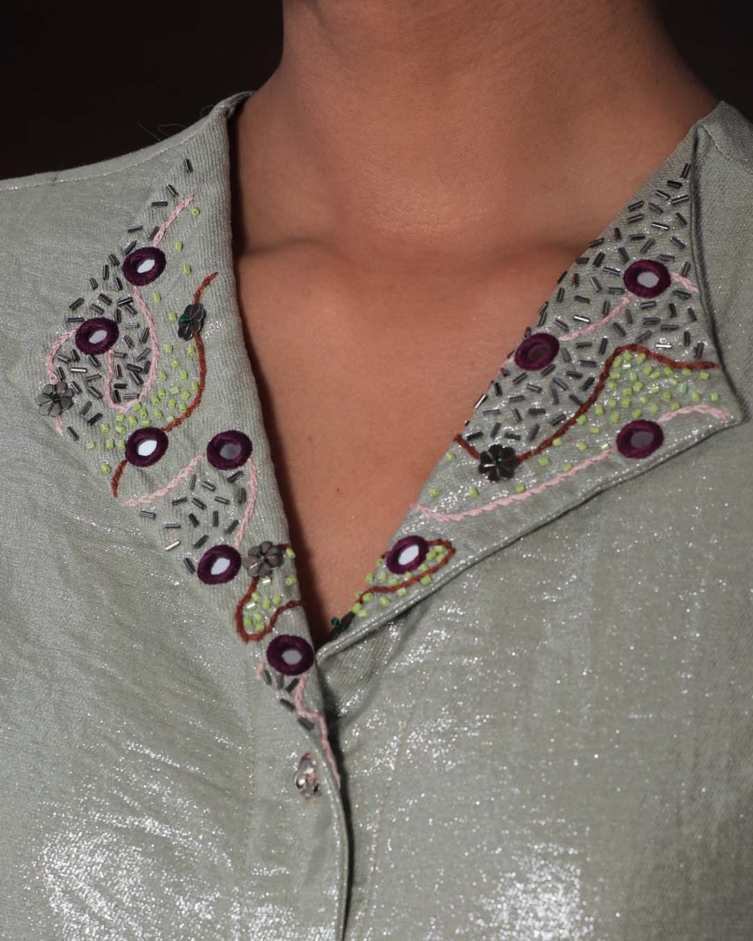 Ruk Shimmer Co-ord Set