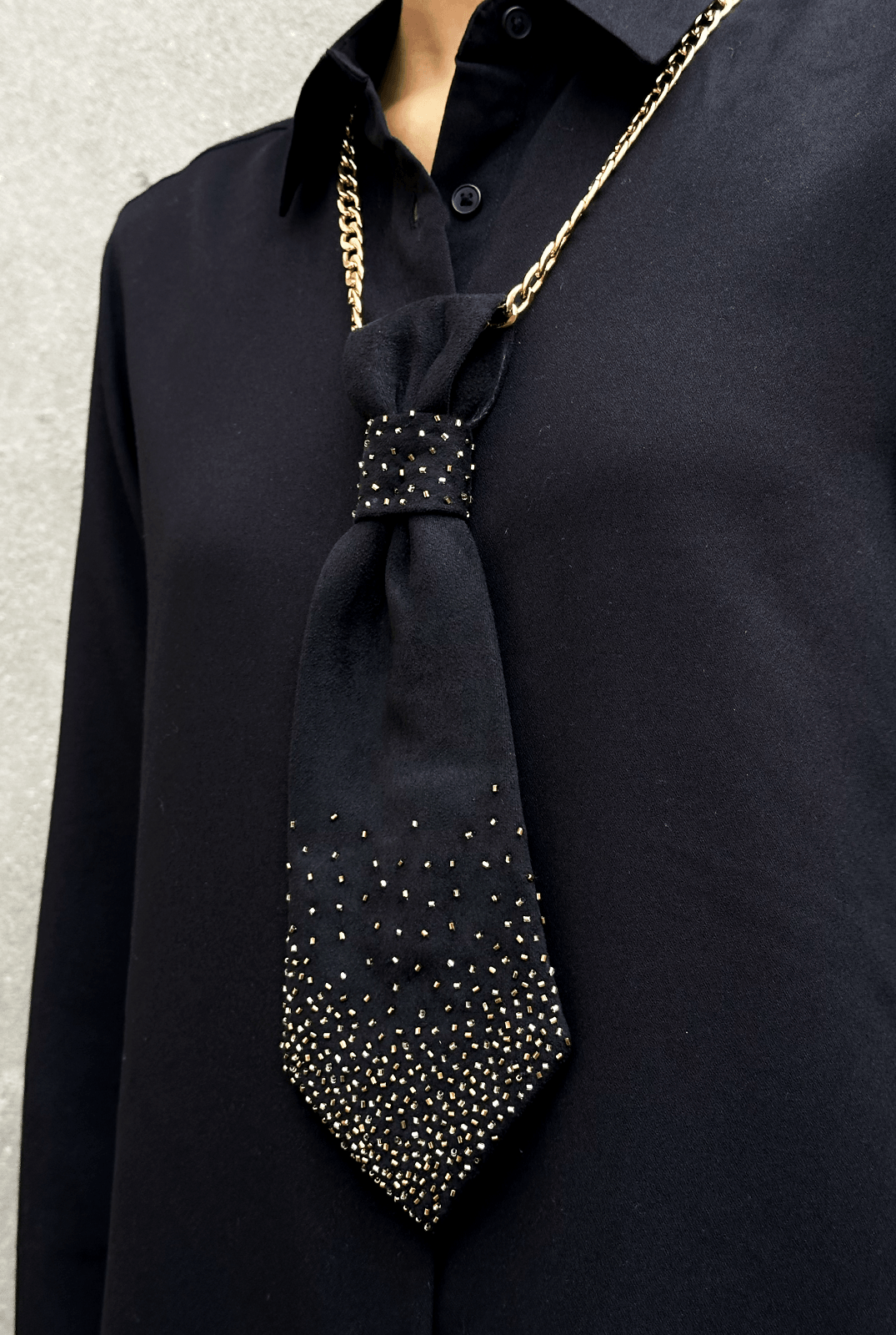 Raat Suede Necktie - - #tag1# -