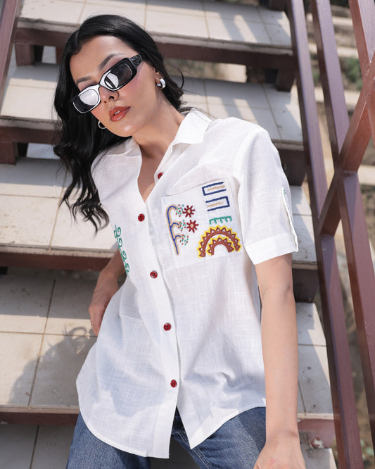 Sunny Cotton Shirt - Unisex