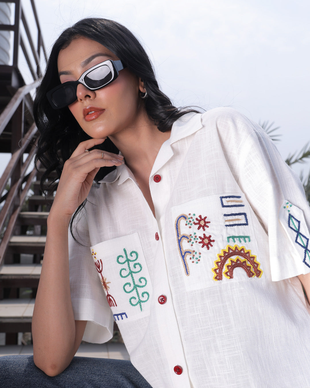 Sunny Cotton Shirt - Unisex