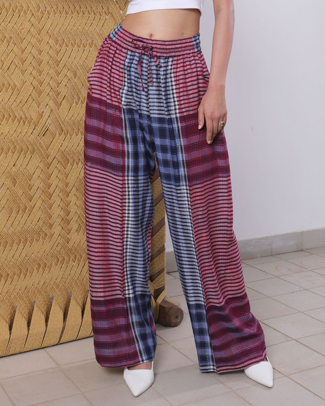 Indie Viscose Relaxed Trousers
