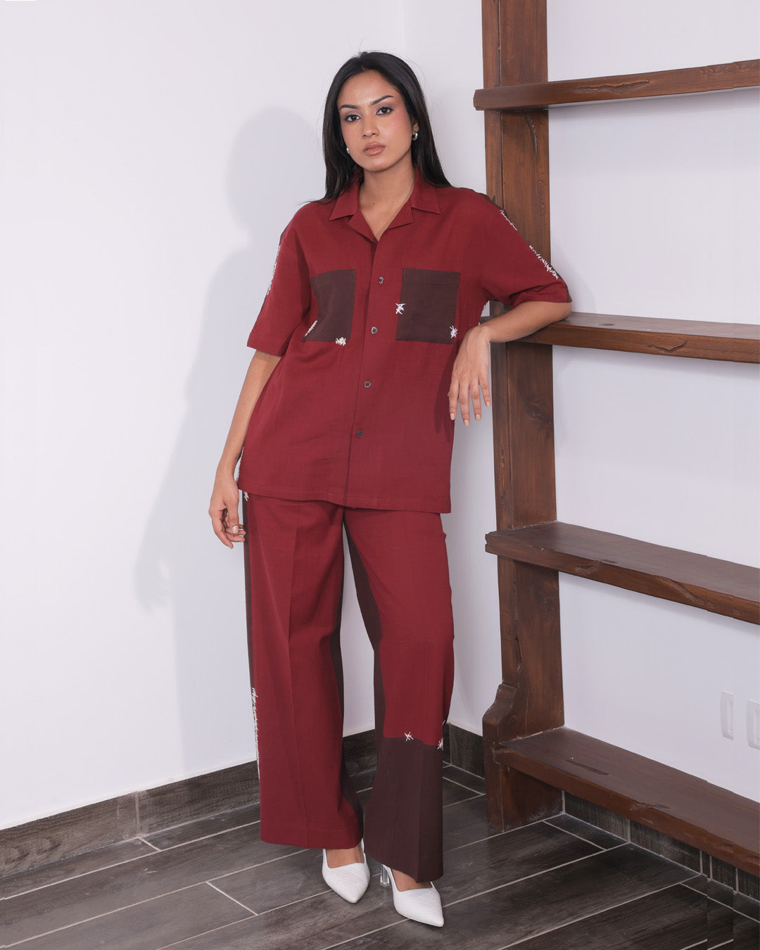 Mended Cotton Co-ord Set