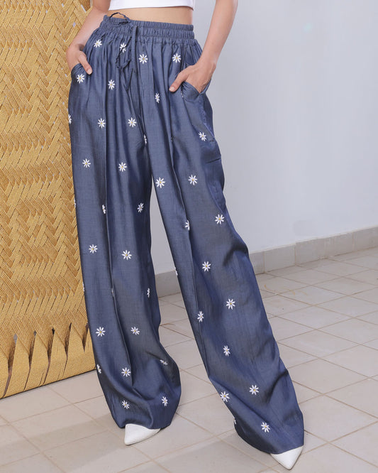 Sol Tencel Denim Relaxed Trousers