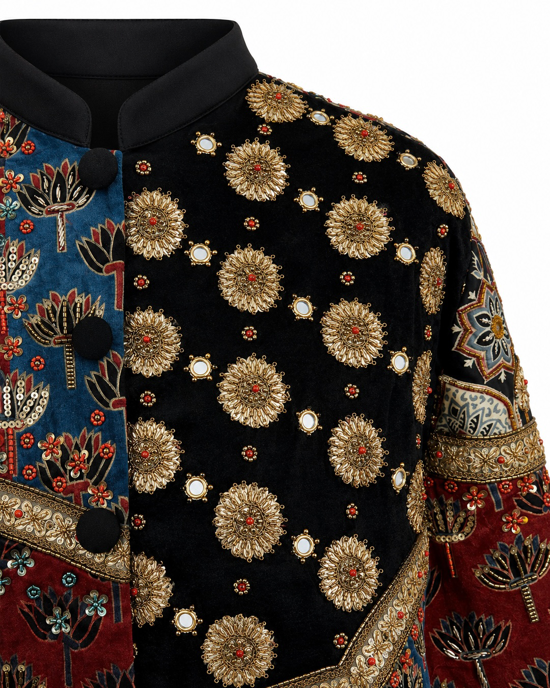 Ajrakh Cape Set