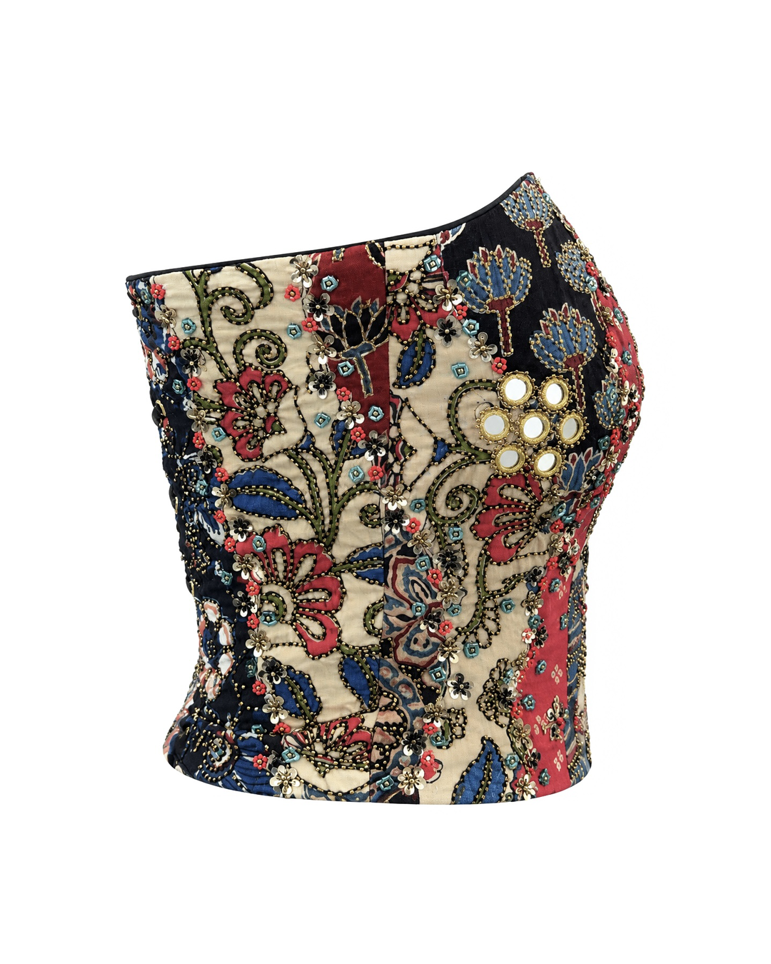 Ajrakh Corset