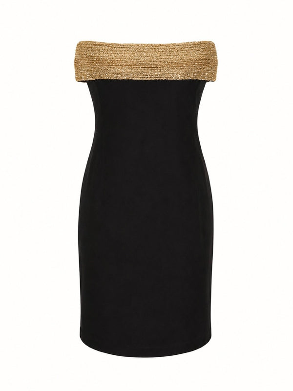 Anne Off-Shoulder Kinari Dress
