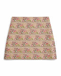 Beige Floral Gota Skirt