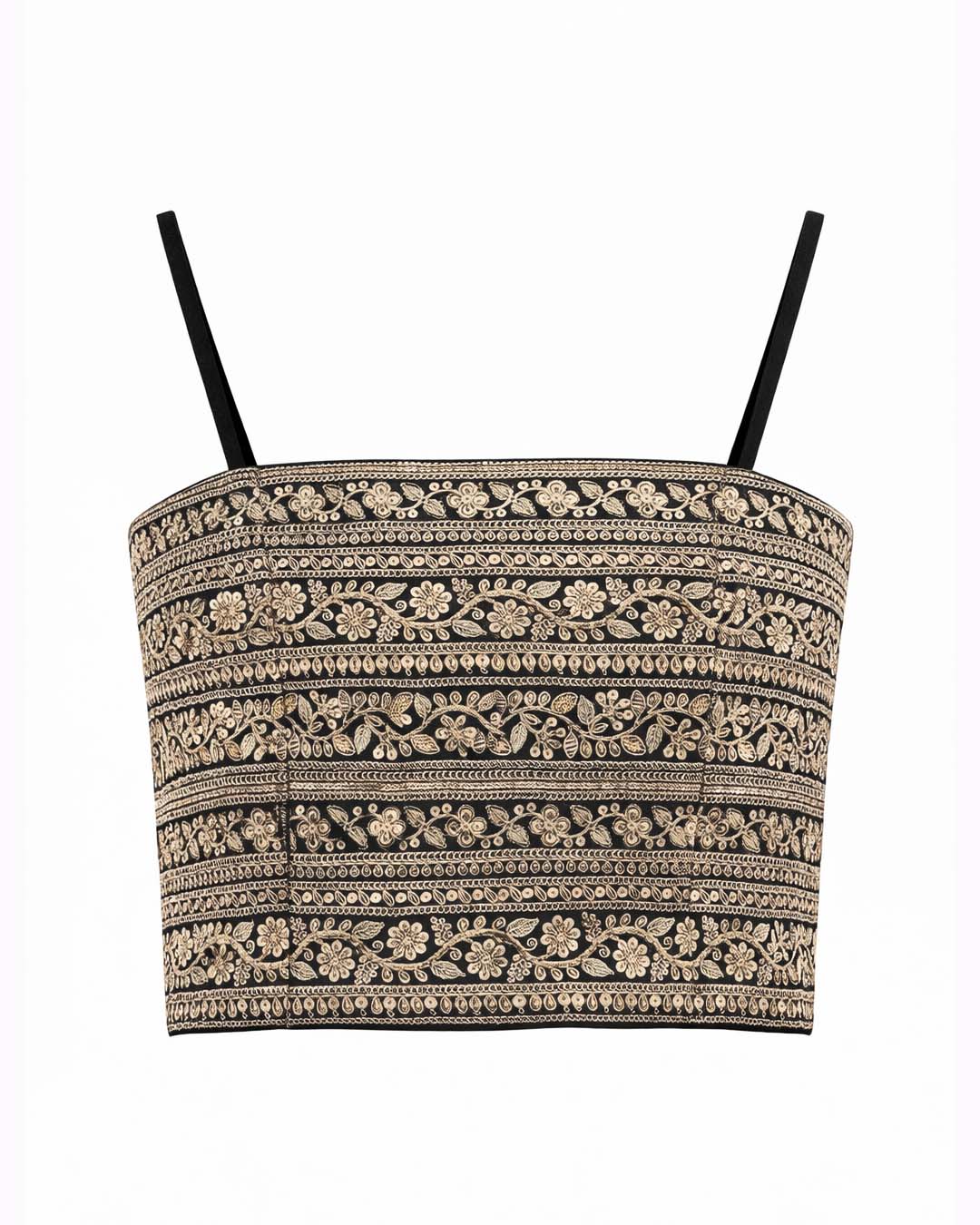 Black and Gold Gota Top – Revisited