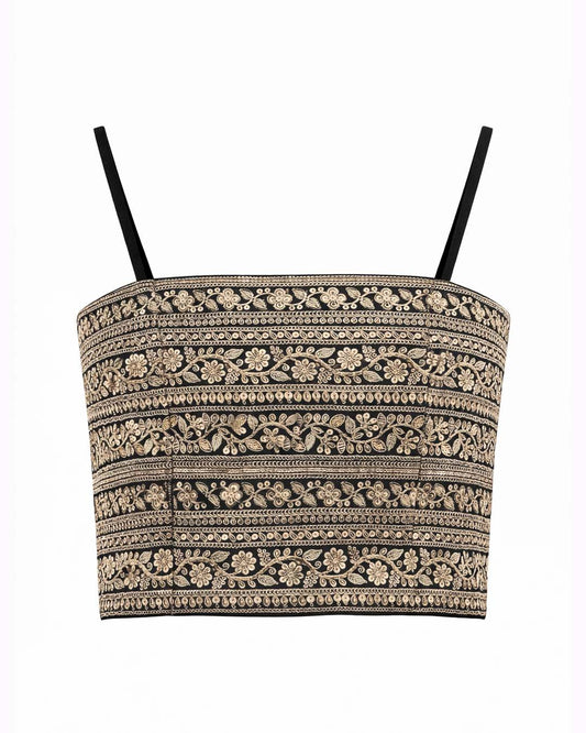 Black and Gold Gota Top – Revisited