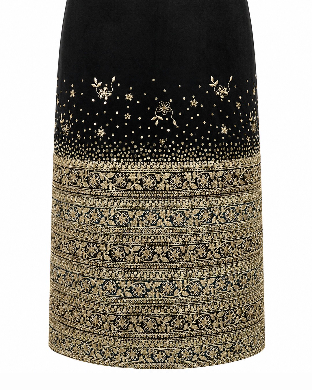Black Suede Midi Dress