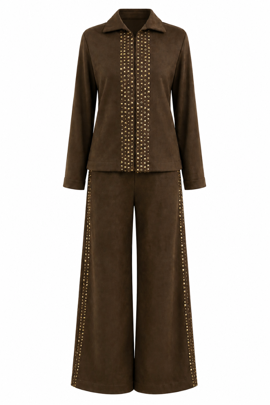 Brown Aari Jacket