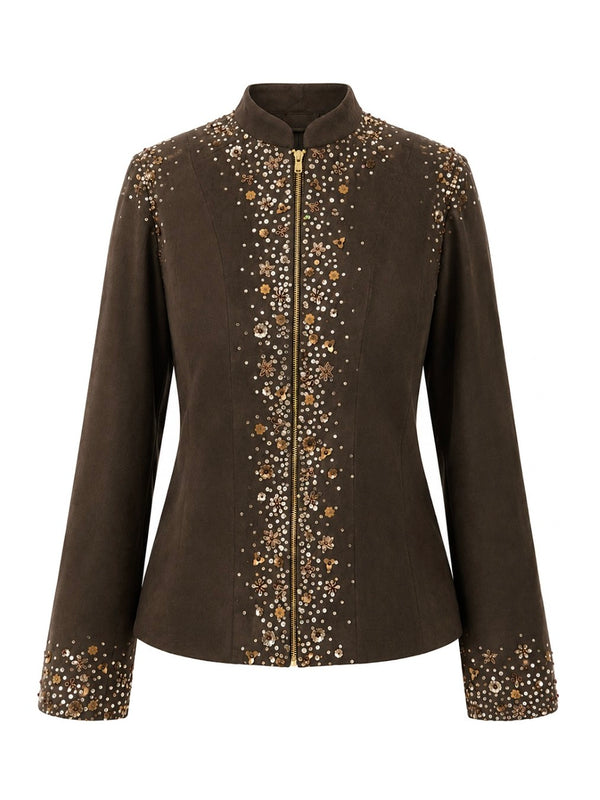 Brown Suede Jacket