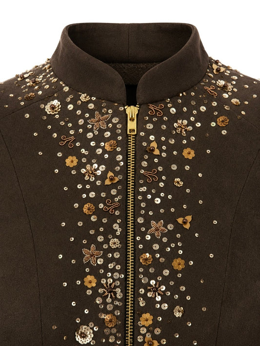 Brown Suede Jacket