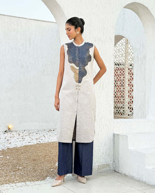 Chaand Applique Co-ord Set