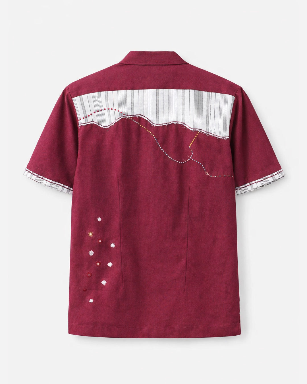 Chamak Patch-work Cotton Shirt