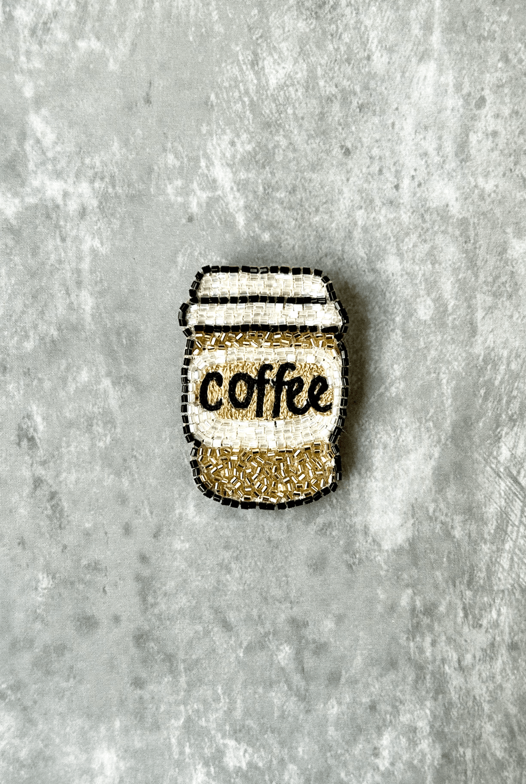 Coffee Brooch - AMBR INDIA - #tag1# - #tag2# - #tag3# - #tag4#