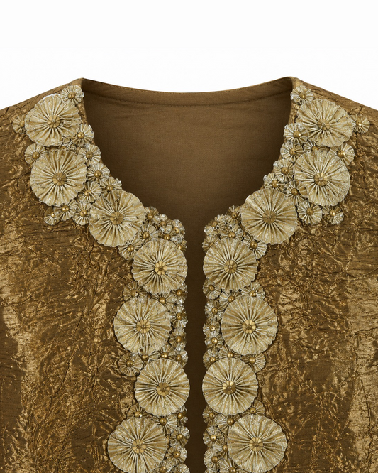 Gold Flower Jacket