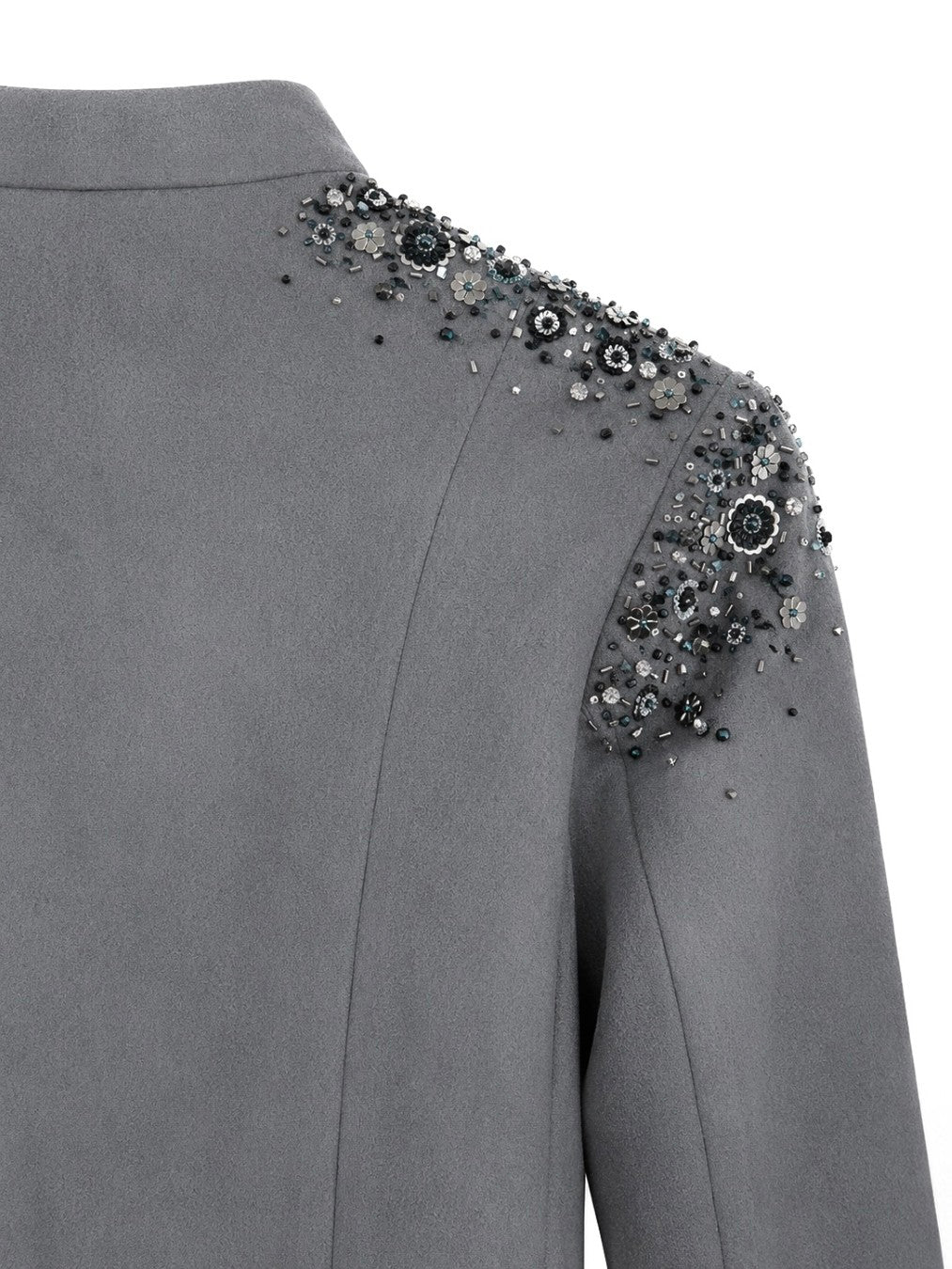 Grey Suede Jacket