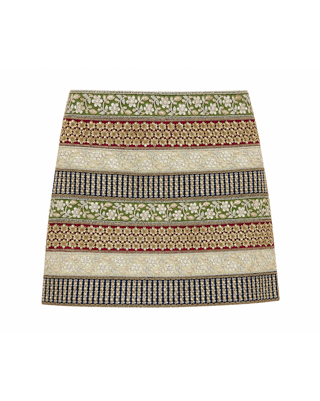 Kulfi Mini Gota Skirt