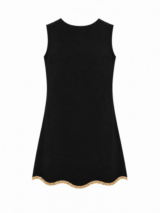 Little Black Kinari Dress