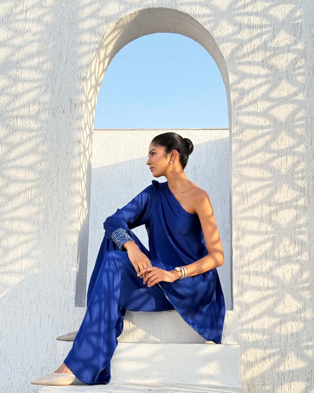 Neera Blue Co-ord Set