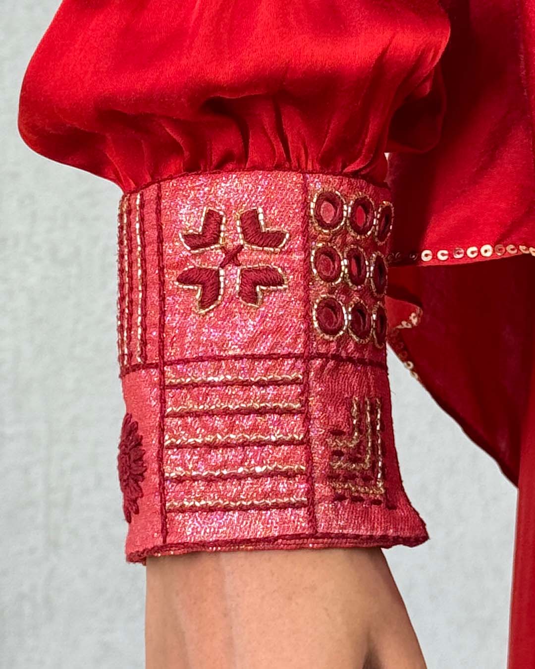Neera Red Co-ord Set