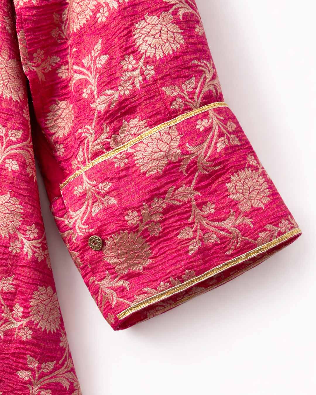 Pink Crushed Tissue Shirt