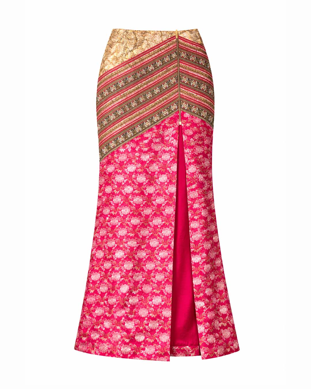 Pink and Gold Tissue Skirt