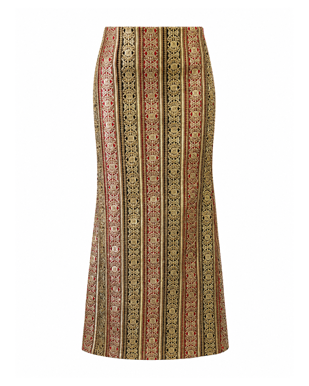Black and Pink Long Skirt