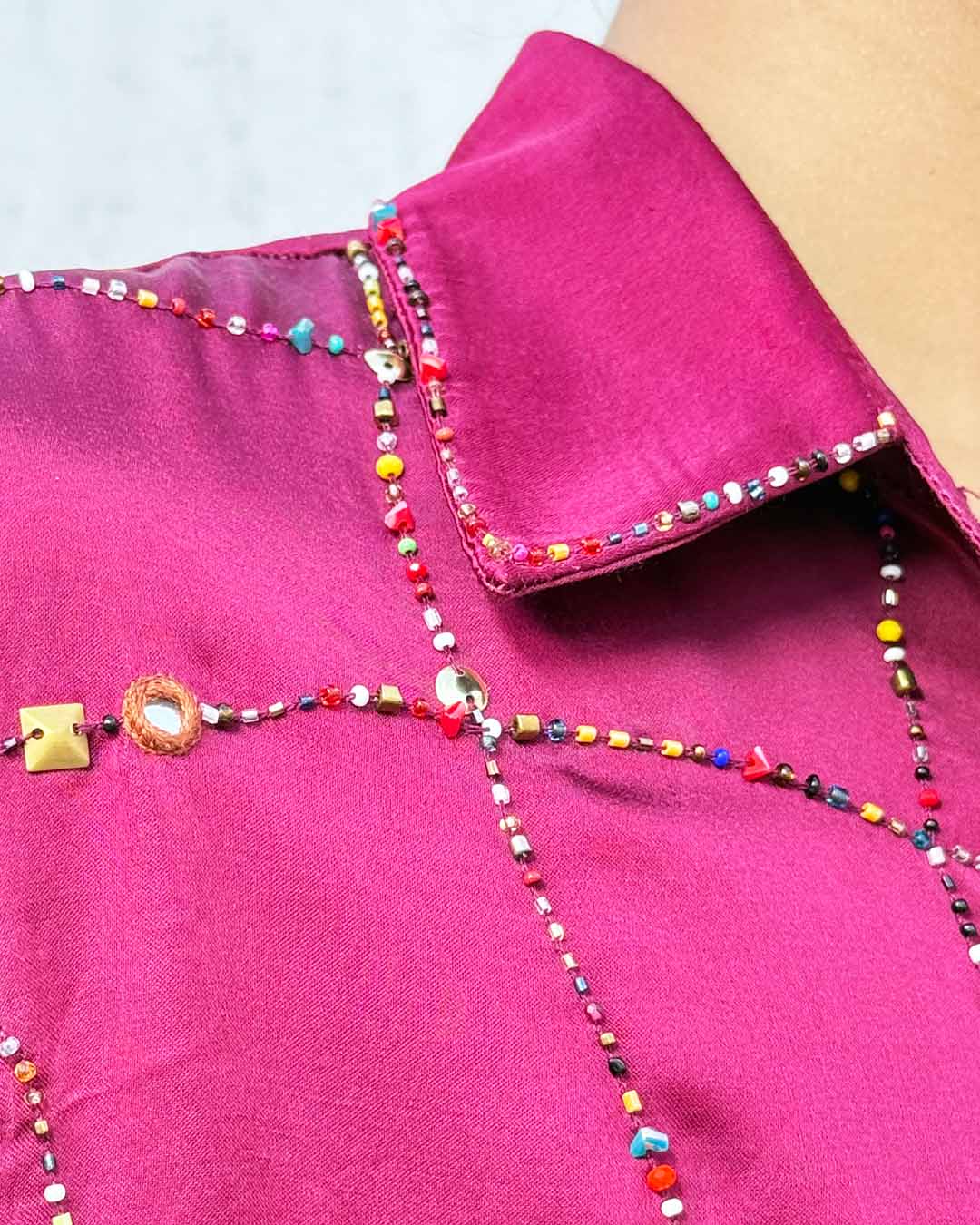 Kalari Plum Shisha Shirt
