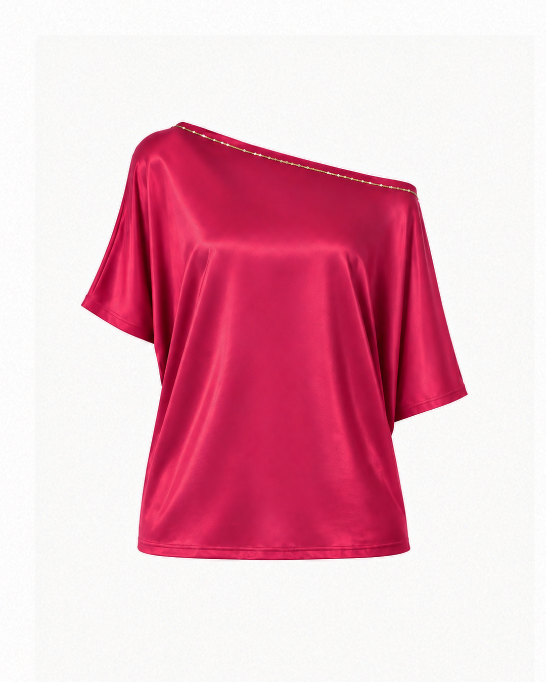 Rose Satin Top
