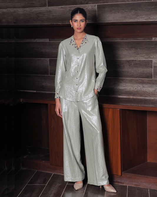 Ruk Shimmer Co-ord Set